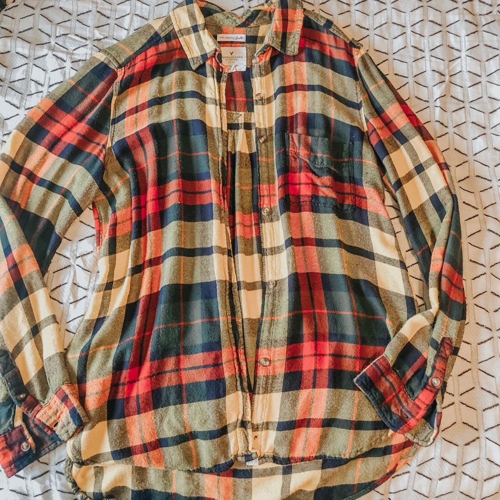 American Eagle button down